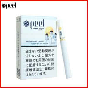 Peel百樂希臘酸奶香煙9mg日本本土免稅香港現貨