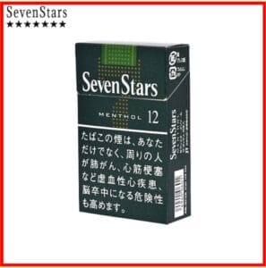 Seven Stars七星香煙薄荷12mg日本本土免稅香港現貨
