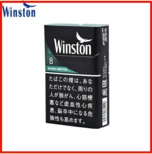 Winston雲斯頓香煙薄荷8mg日本本土免稅香港現貨